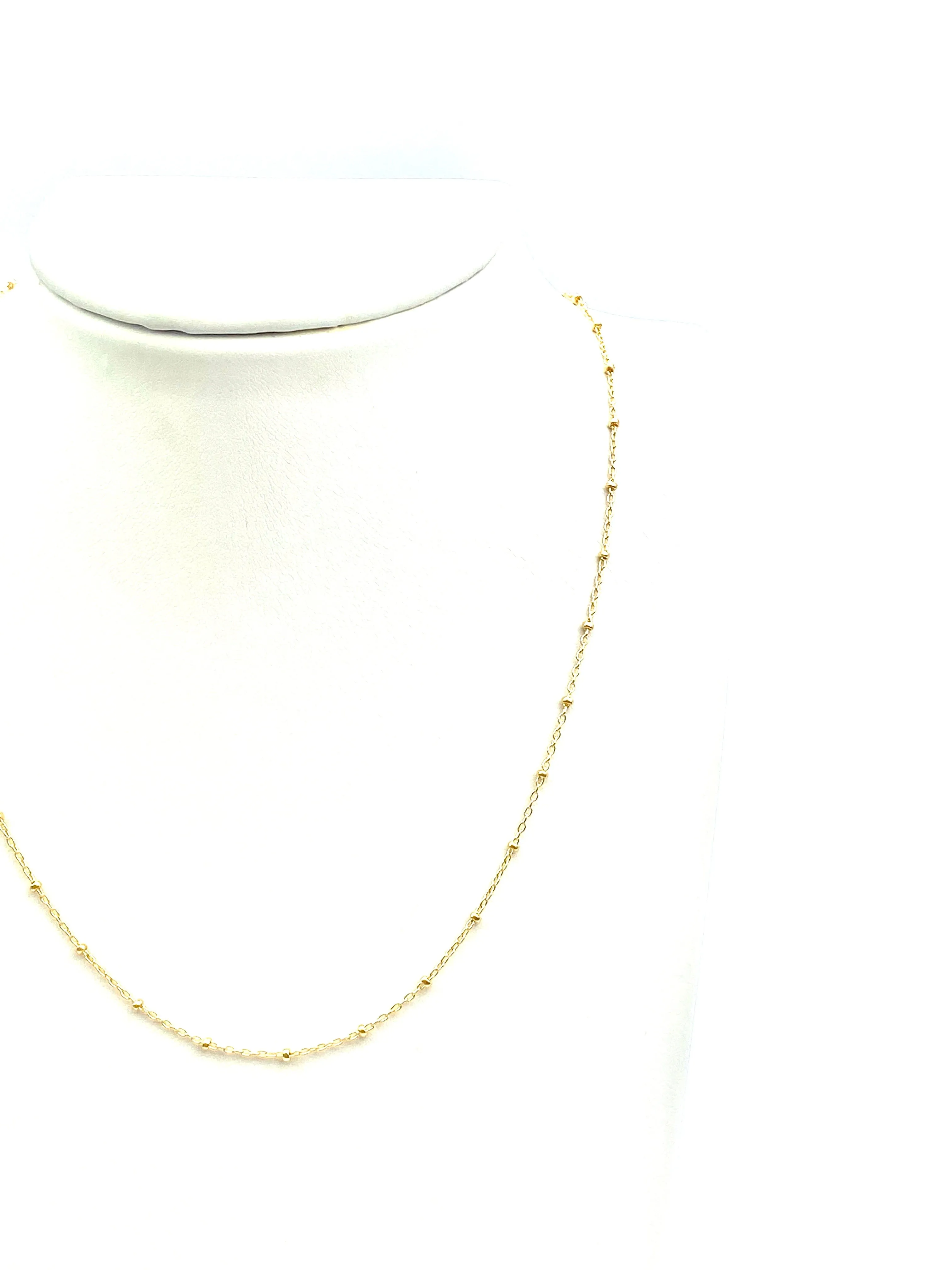 16” 14K Gold Filled Satellite Chain , Sku#SM879