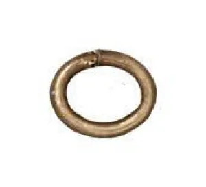 4x3mm Antiqued Brass Oval Jump Rings (Approx 500 pieces)