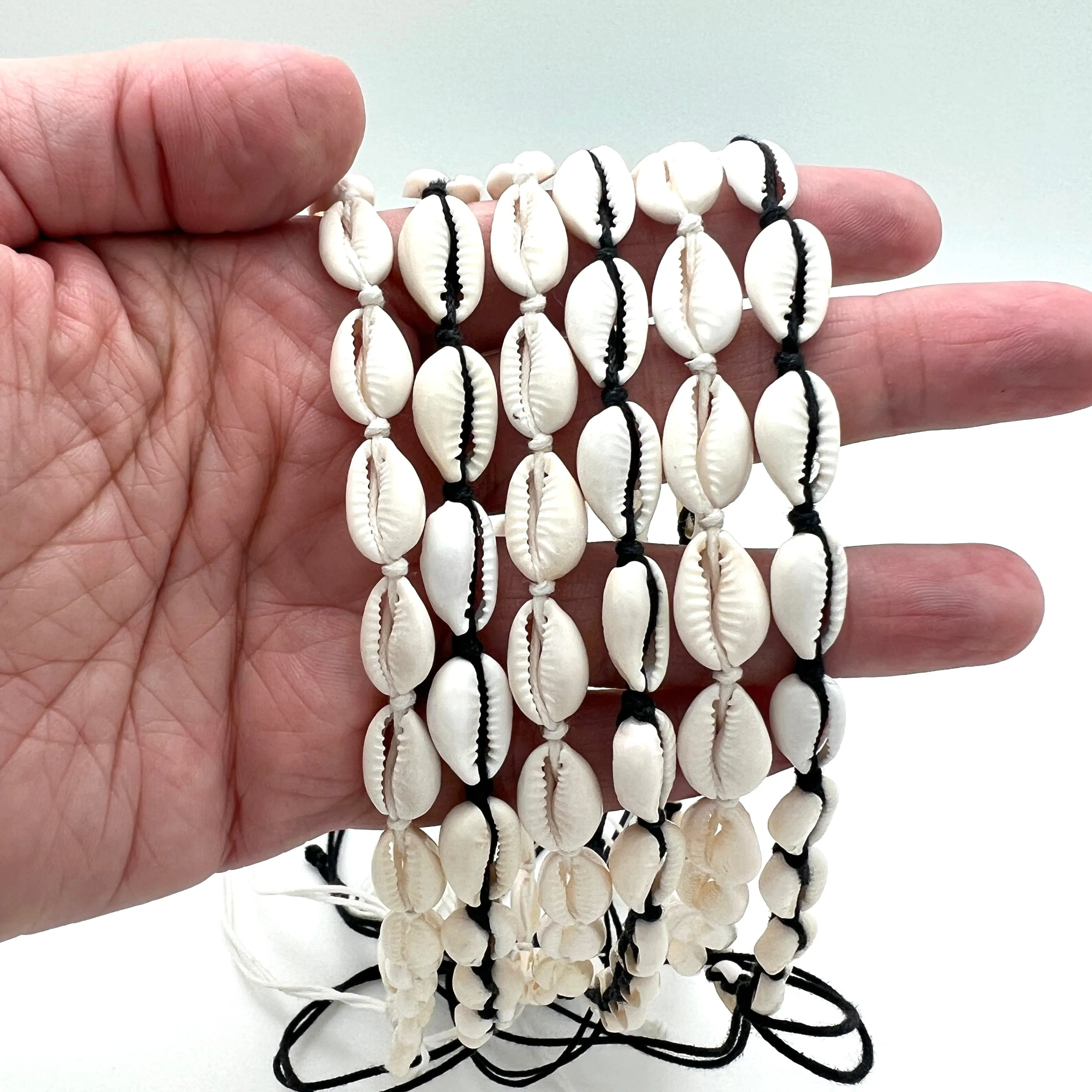 Adjustable Cowrie Shell Choker