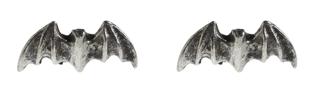 ALCHEMY OF ENGLAND BAT STUD EARRINGS