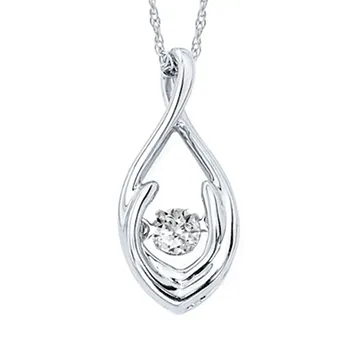 Ben Garelick Shimmering Diamond Marquise Teardrop Pendant