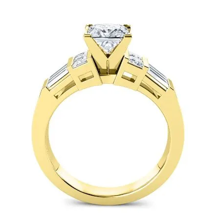 Bluebell - Princess Lab Diamond Engagement Ring (IGI Certified)