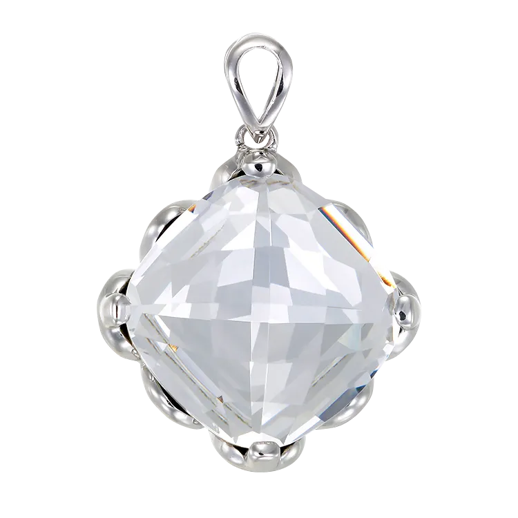 Brilliant White Crystal Pendant