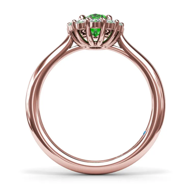 Dazzling Emerald and Diamond Ring