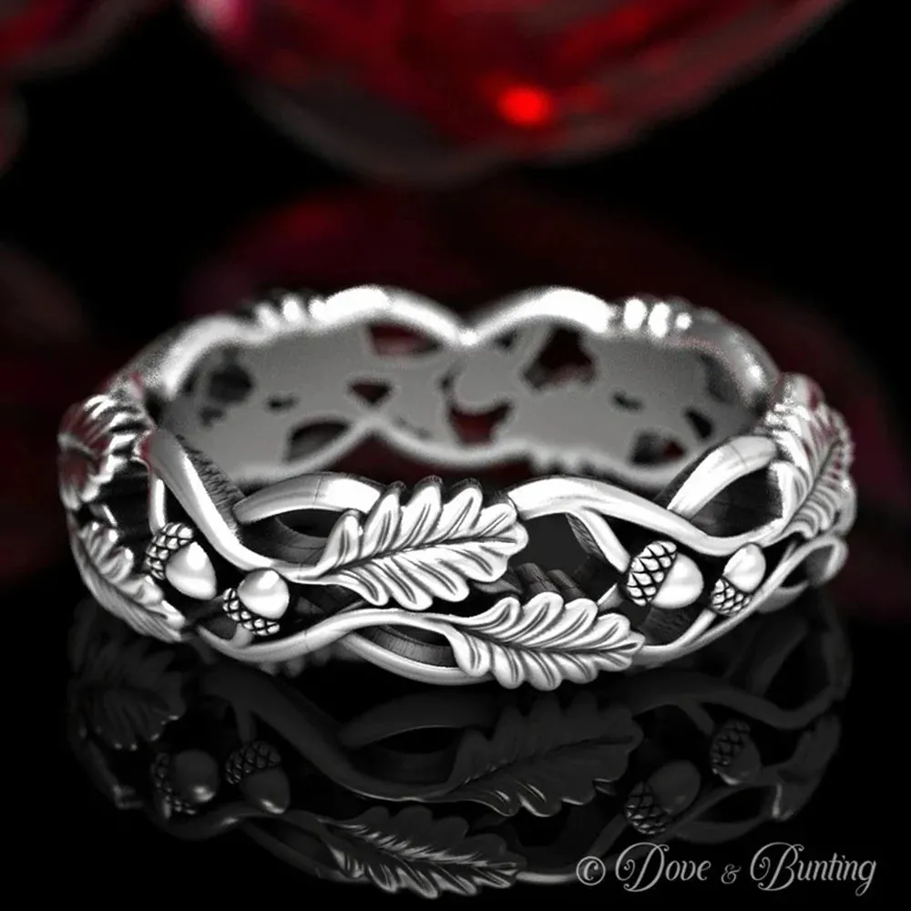 Designer Twig and Leaf Twisting Rings for Women Vintage Knuckle Finger Rings Engagement Wedding Statement Jewelry