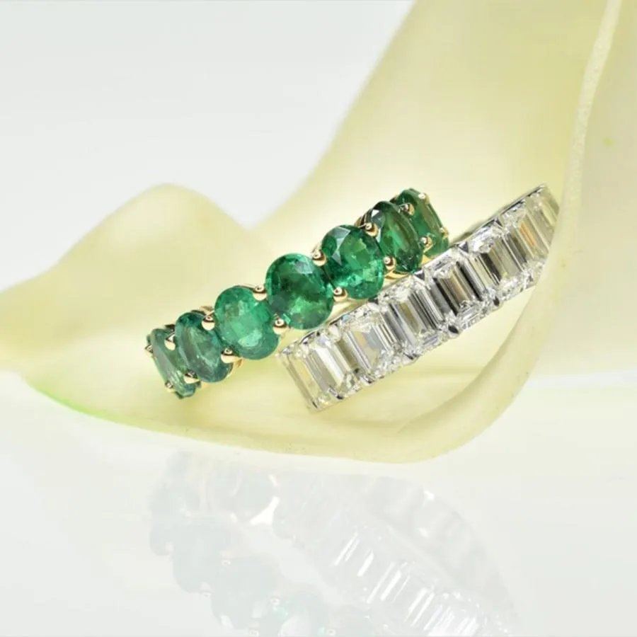 Emerald Eternity Band