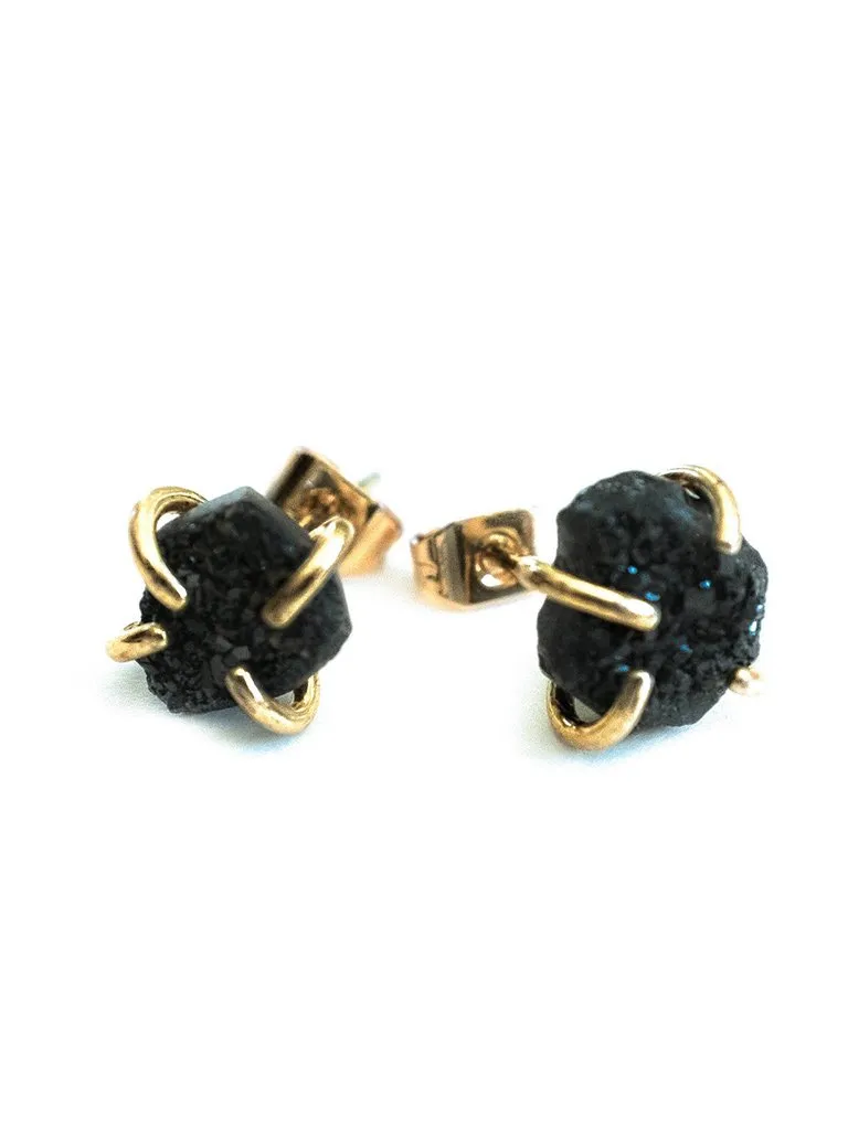 Gemstone Prong Studs