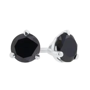 Get Naked Black Diamond Stud Earrings 1/2ct