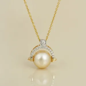 Grace Kelly South Sea Pearl Pendant Necklace