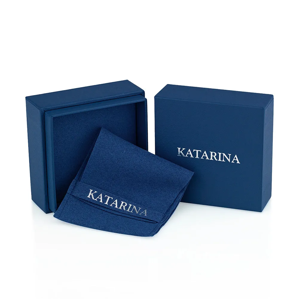 KATARINA 1 cttw Cluster Diamond Anniversary Ring