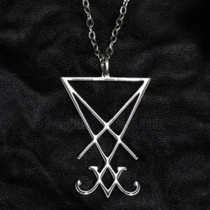 'Lucifer' Silver Alt Pendant Necklace