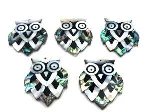 Mother Of Pearl Owl Sku#M505