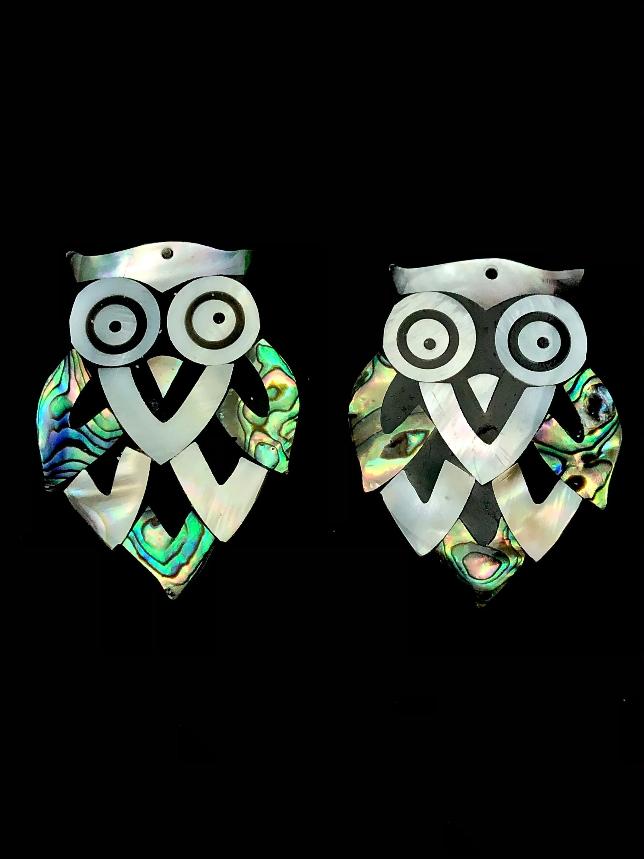 Mother Of Pearl Owl Sku#M505