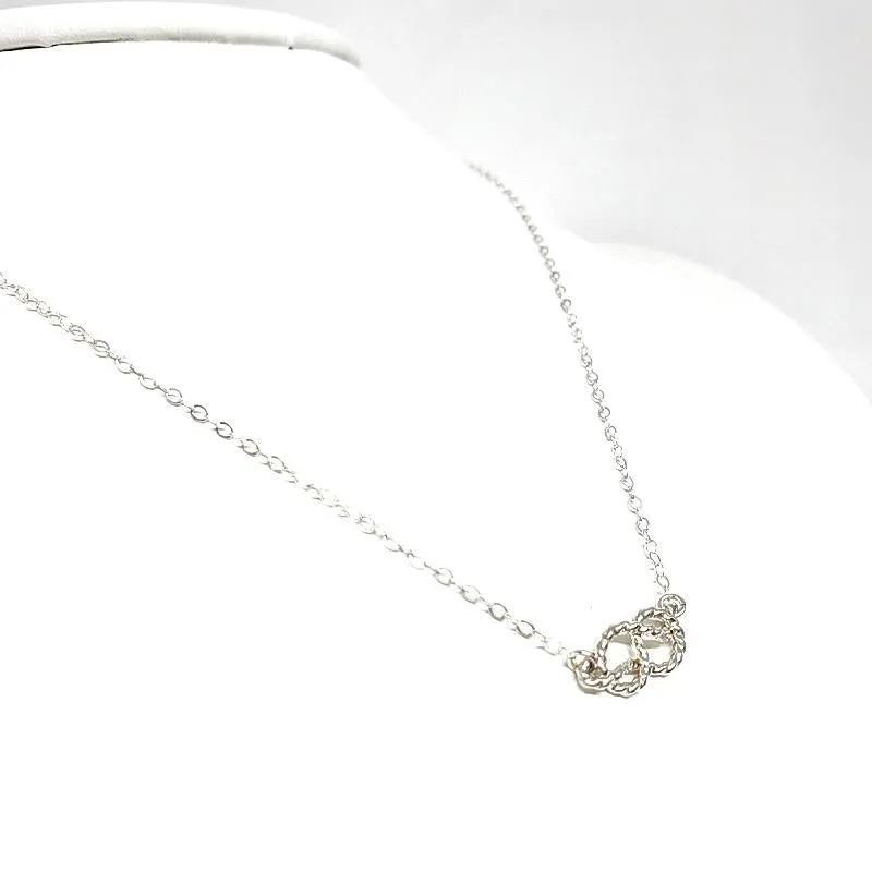 Necklace - Sailor's Knot Sterling Silver by Foamy Wader