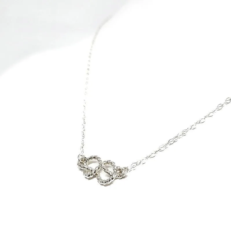 Necklace - Sailor's Knot Sterling Silver by Foamy Wader