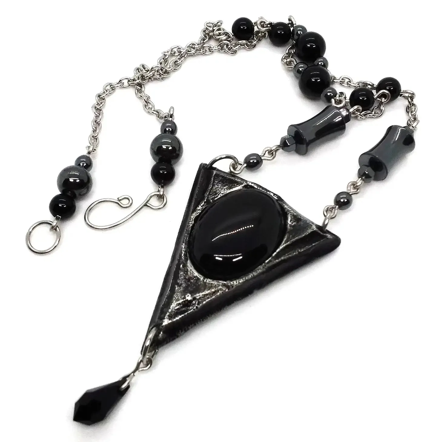 Onyx Triad Necklace