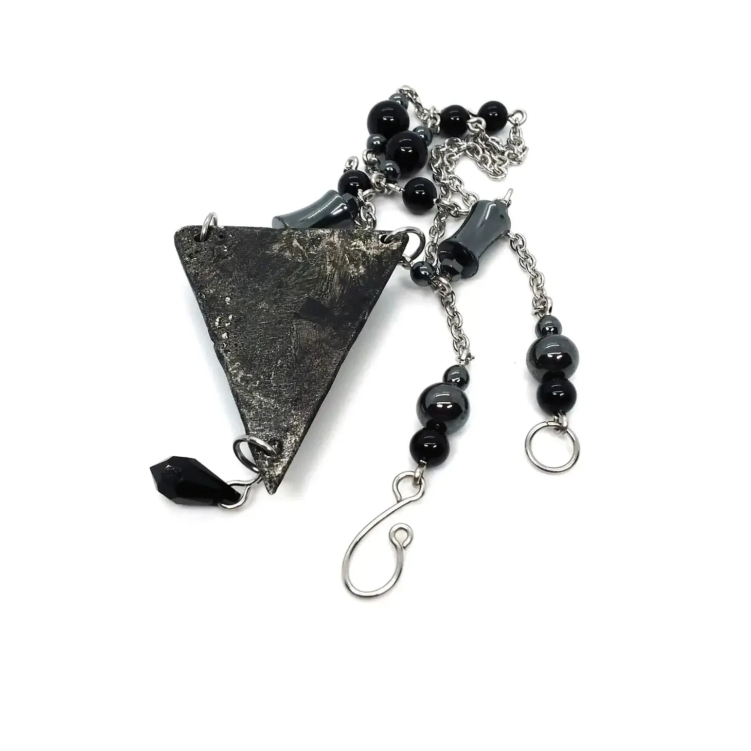 Onyx Triad Necklace