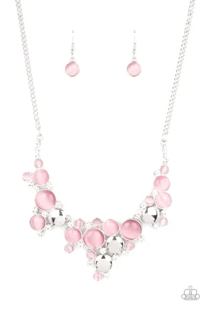 Paparazzi Fairytale Affair - Pink Necklace