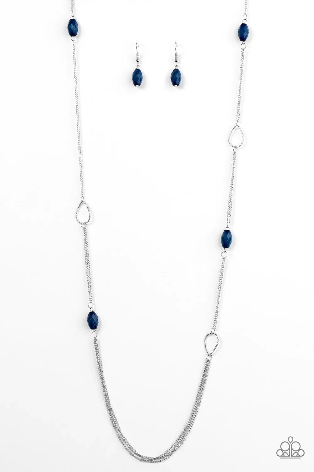 Paparazzi Necklace ~ Colorfully Casual - Blue