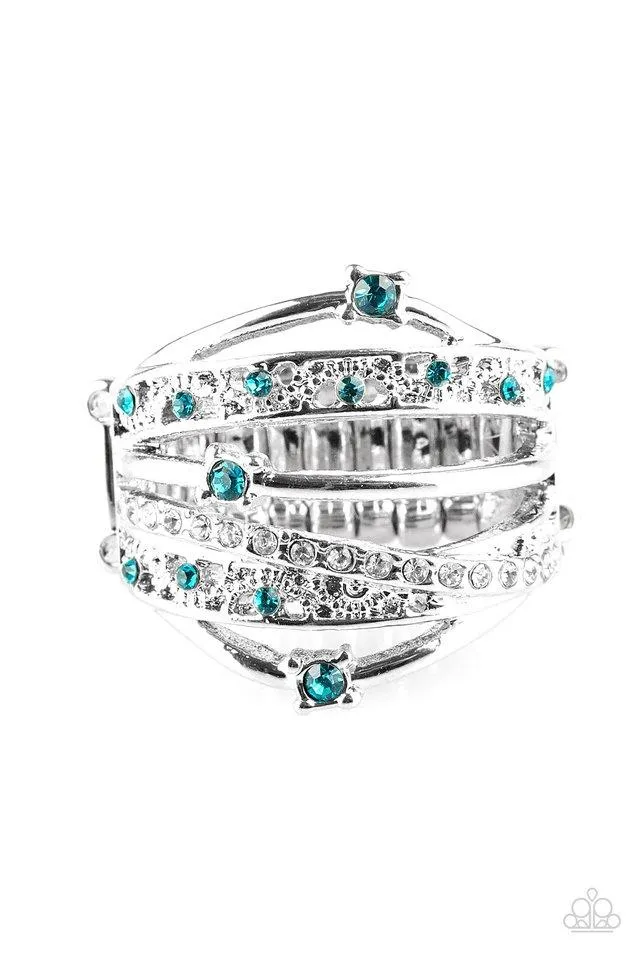 Paparazzi Ring ~ Making The World Sparkle - Blue