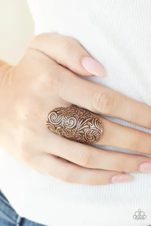 Paparazzi Ring ~ Paisley Paradise - Copper