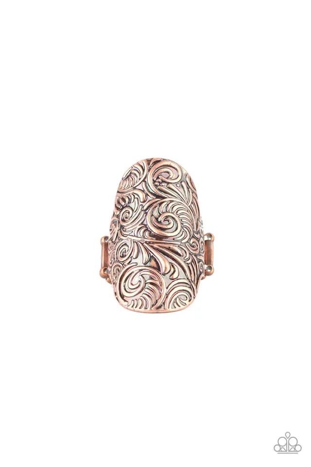 Paparazzi Ring ~ Paisley Paradise - Copper