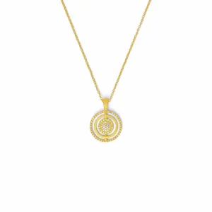 Pirouella Zirconia Necklace - 87628156