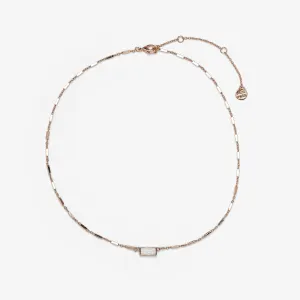 Pura Vida Choker Bitty Opal Choker Rose Gold One Size