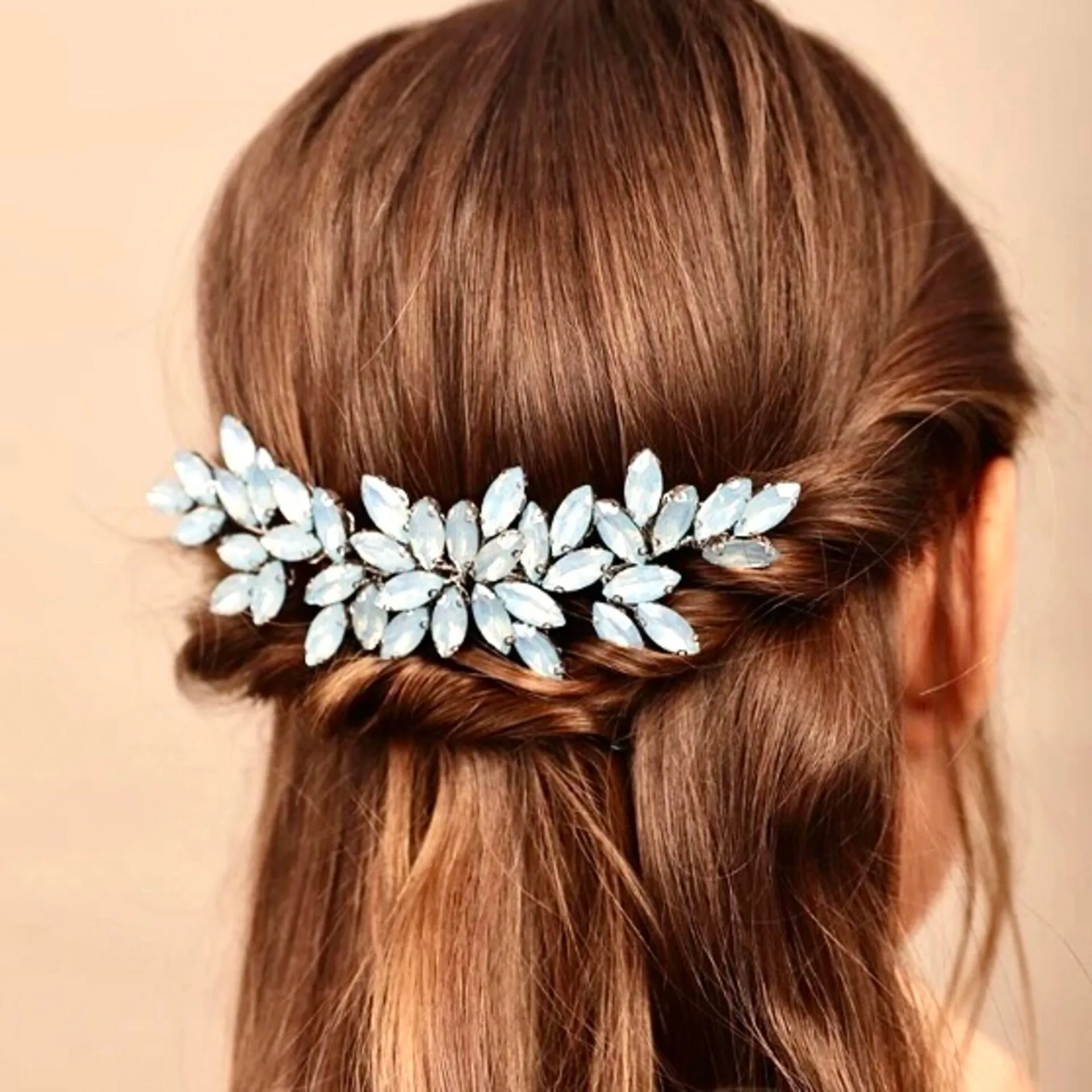 "Marielle" - Opal Bridal Hair Comb