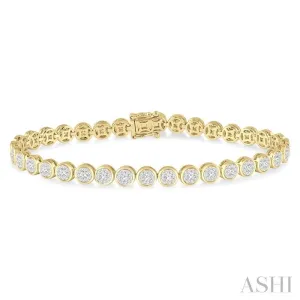 ROUND SHAPE LOVEBRIGHT ESSENTIAL DIAMOND BRACELET