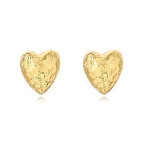 Sahira Corinne Heart Studs