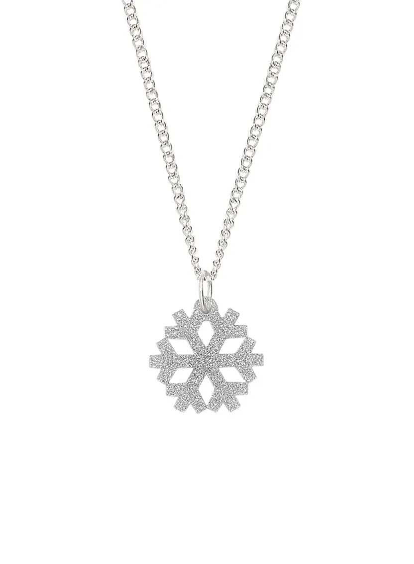 Snowflake Charm Pendant