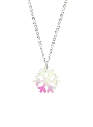 Snowflake Charm Pendant