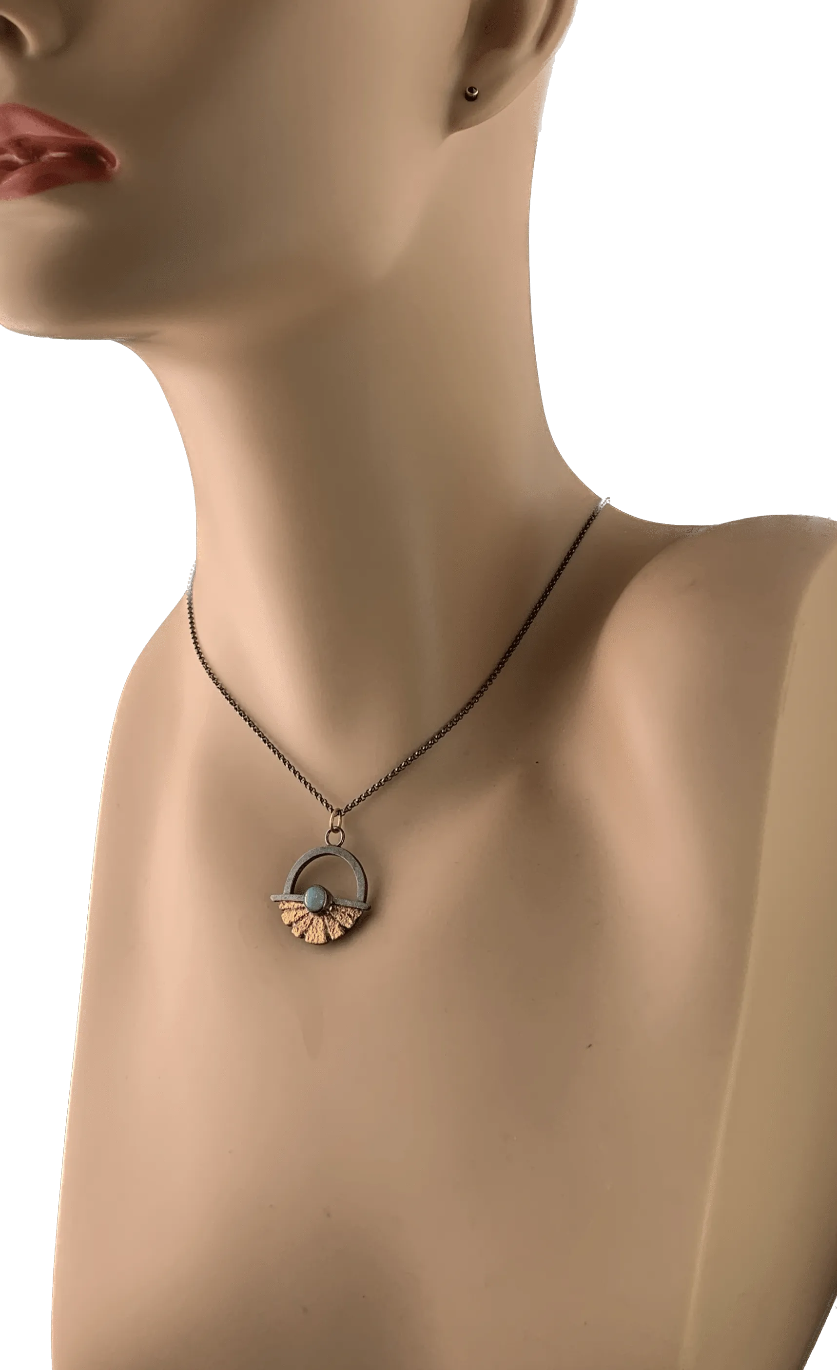 Sunset Pendant - Small - Opal Pendant